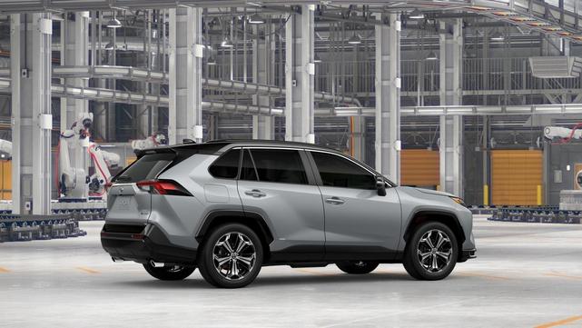 Photo of 2025 Silver Sky Metallic/Midnight Black Metallic Toyota RAV4 Hybrid