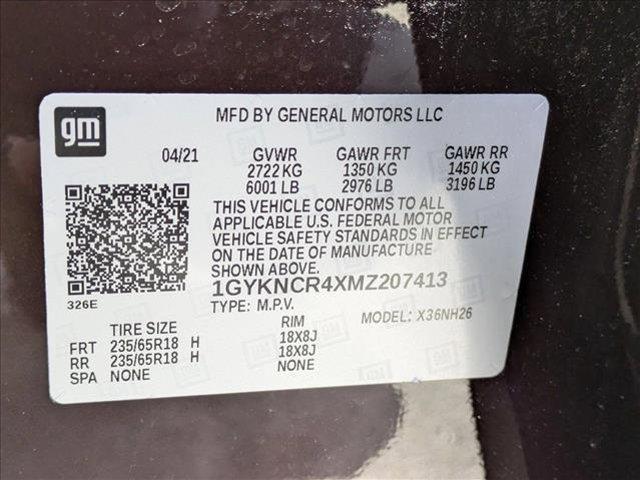 Photo of 2021 Garnet Metallic Cadillac XT5