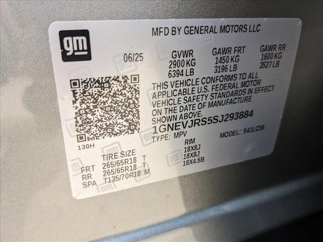 Photo of 2025 Sterling Gray Metallic Chevrolet Traverse