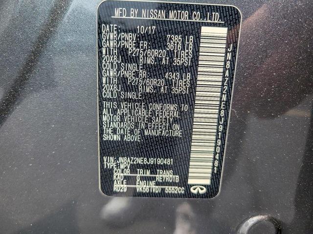 Photo of 2018 Graphite Shadow INFINITI QX80