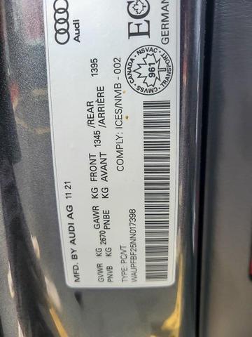 Photo of 2022 Daytona Gray Pearl Effect Audi S7
