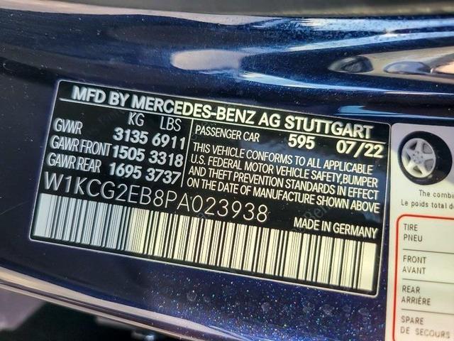 Photo of 2023 Blue Mercedes-Benz EQS 450