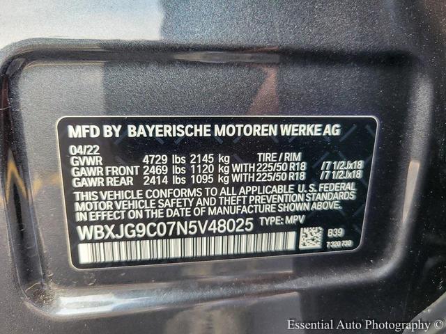 Photo of 2022 Mineral Gray Metallic BMW X1