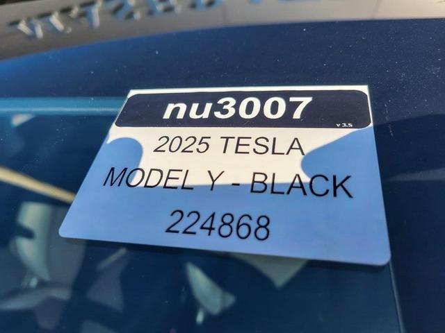 Photo of 2025 Black Tesla Model Y