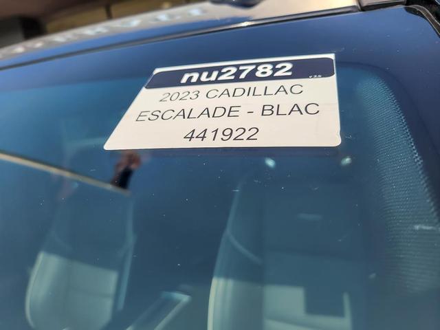 Photo of 2023 Black Cadillac Escalade