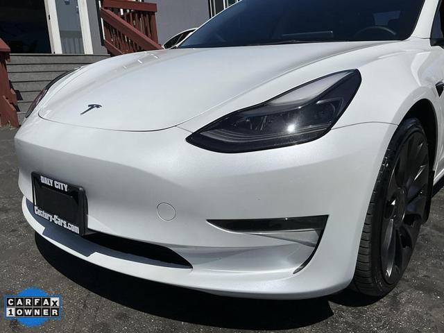 Photo of 2023 Pearl White Multi-Coat Tesla Model 3