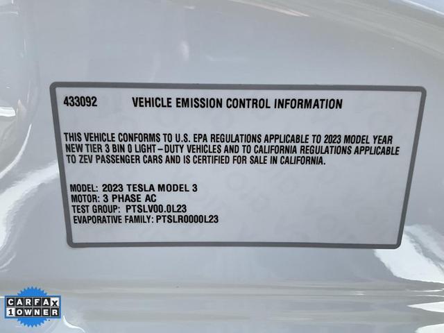 Photo of 2023 Pearl White Multi-Coat Tesla Model 3