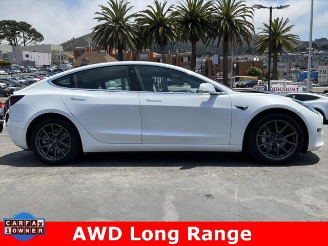Photo of 2019 Pearl White Multi-Coat Tesla Model 3