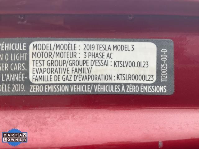 Photo of 2019 Red Multi-Coat Tesla Model 3