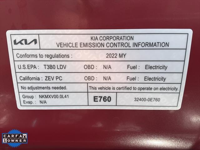 Photo of 2022 Runway Red Kia Niro EV