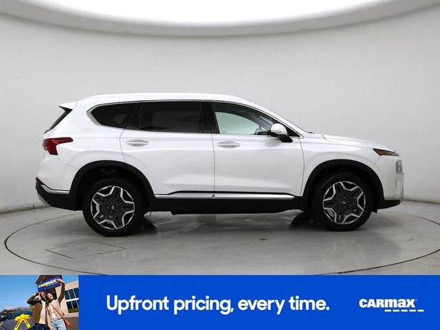 Photo of 2023 White Hyundai SANTA FE HEV