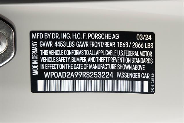 Photo of 2024 Chalk Porsche 911