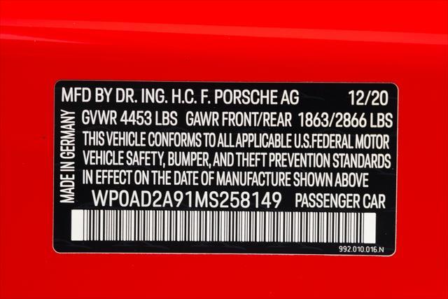 Photo of 2021 Guards Red Porsche 911