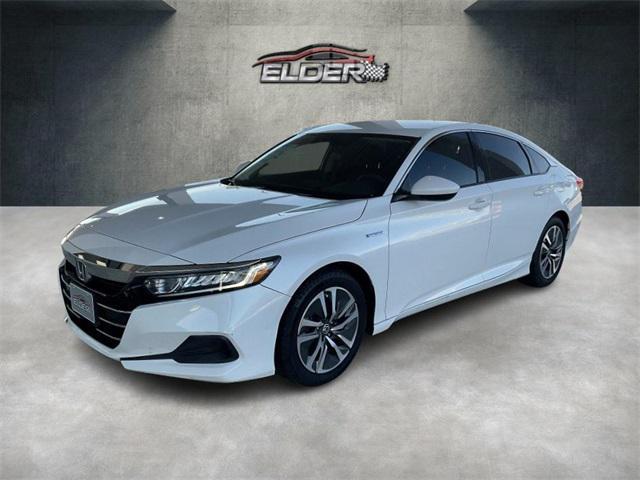 Photo of 2021 Platinum White Pearl Honda Accord Hybrid