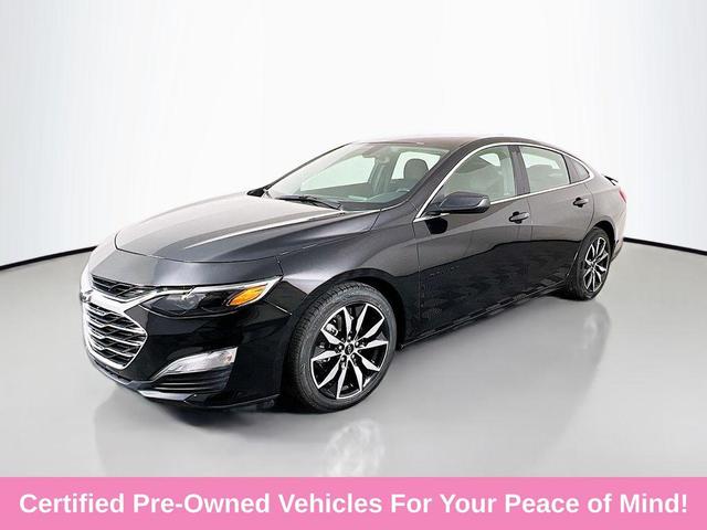 Photo of 2022 Mosaic Black Metallic Chevrolet Malibu