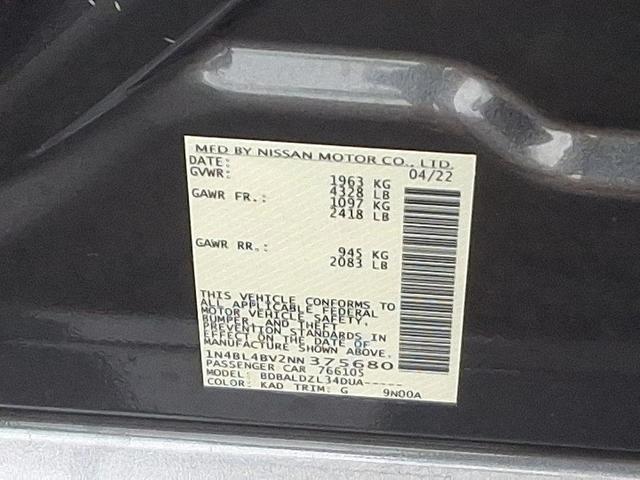 Photo of 2022 Gun Metallic Nissan Altima