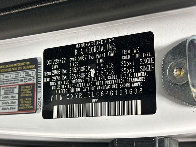 Photo of 2023 Glacial White Pearl Kia Sorento
