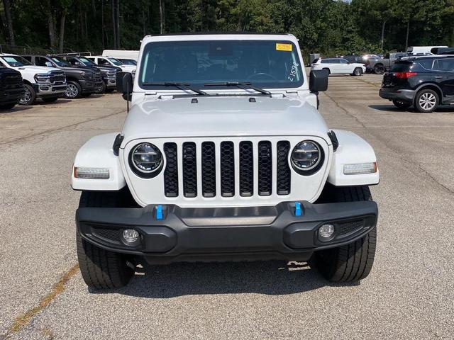 Photo of 2022 Bright White Clearcoat Jeep Wrangler Unlimited 4xe