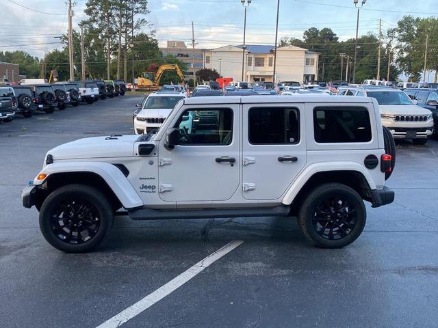 Photo of 2022 Bright White Clearcoat Jeep Wrangler Unlimited 4xe