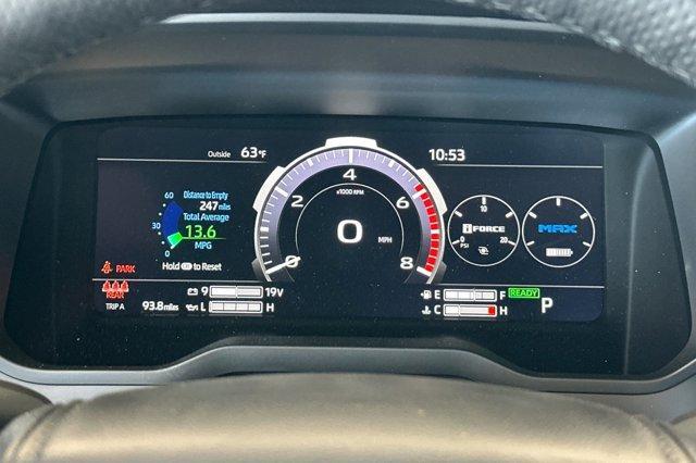 Photo of 2025 Midnight Black Metallic Toyota Tundra Hybrid