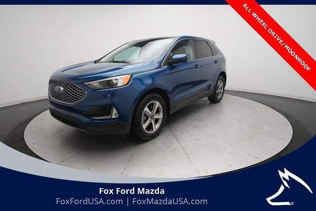 Photo of 2024 Atlas Blue Metallic Ford Edge