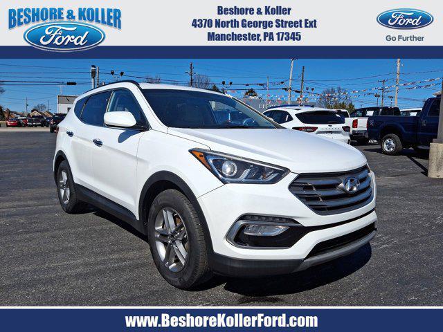 Photo of 2017 Frost White Pearl Hyundai Santa Fe Sport