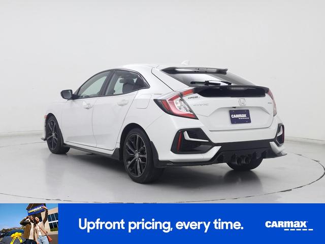 Photo of 2021 White Honda Civic