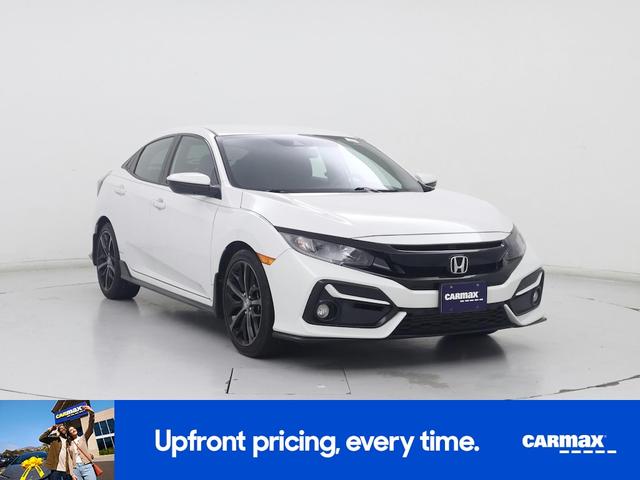Photo of 2021 White Honda Civic
