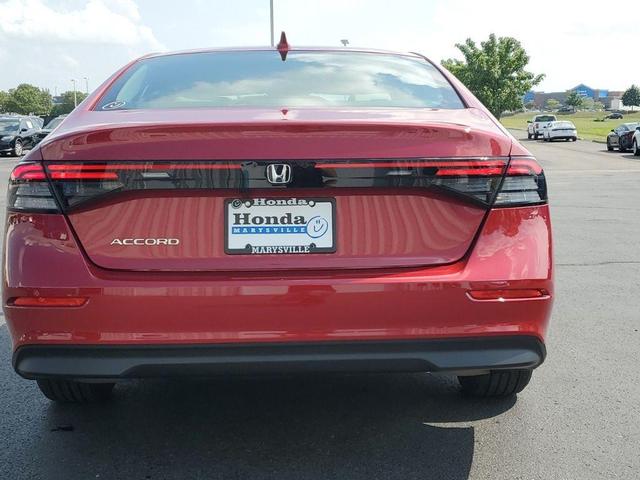 Photo of 2024 Radiant Red Metallic Honda Accord