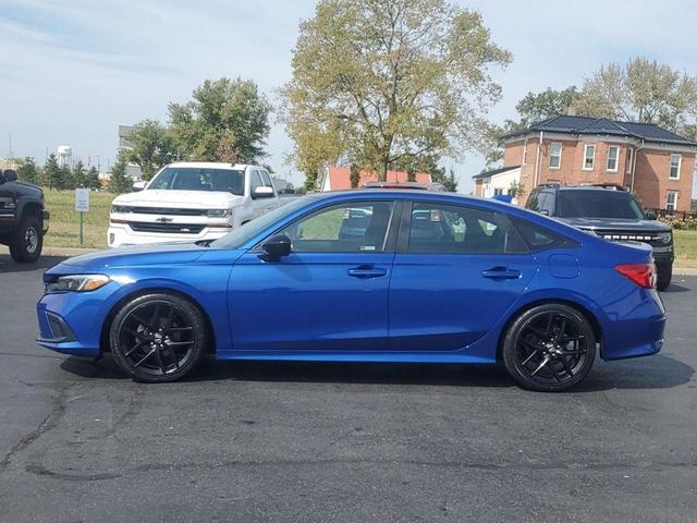 Photo of 2022 Aegean Blue Metallic Honda Civic