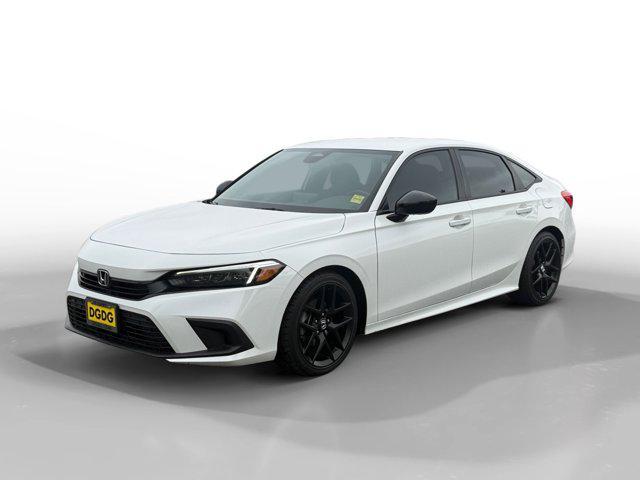 Photo of 2024 Platinum White Pearl Honda Civic