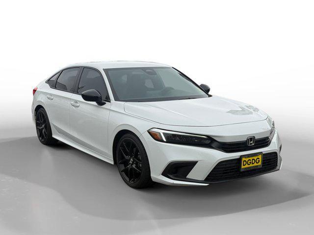 Photo of 2024 Platinum White Pearl Honda Civic