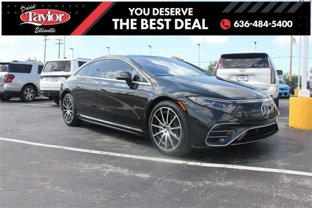 Photo of 2023 Obsidian Black Metallic Mercedes-Benz EQS 580