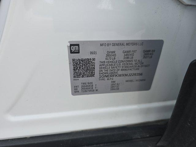 Photo of 2021 Summit White Chevrolet Traverse