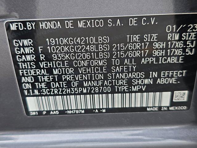 Photo of 2023 Modern Steel Metallic Honda HR-V