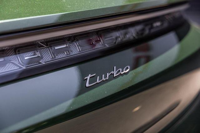 Photo of 2025 Oak Green Metallic Neo Porsche Taycan