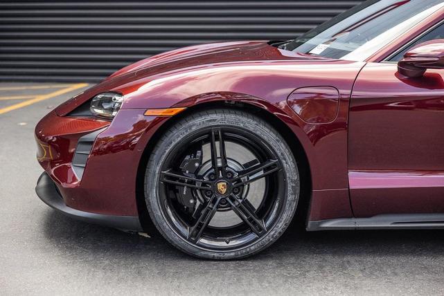 Photo of 2022 Cherry Metallic Porsche Taycan