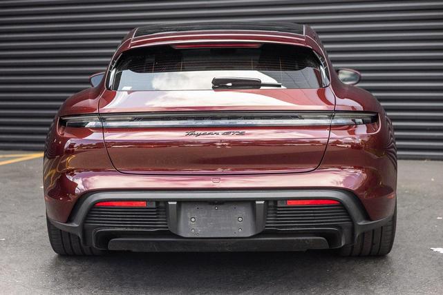 Photo of 2022 Cherry Metallic Porsche Taycan