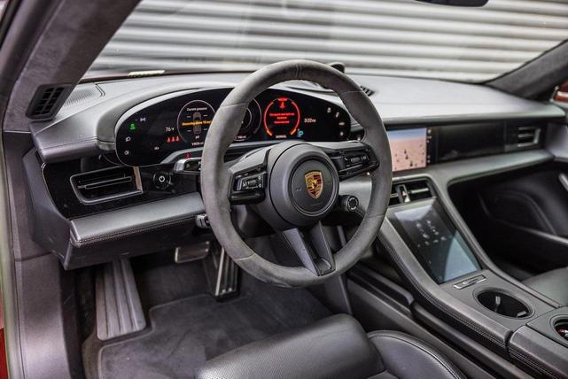 Photo of 2022 Cherry Metallic Porsche Taycan