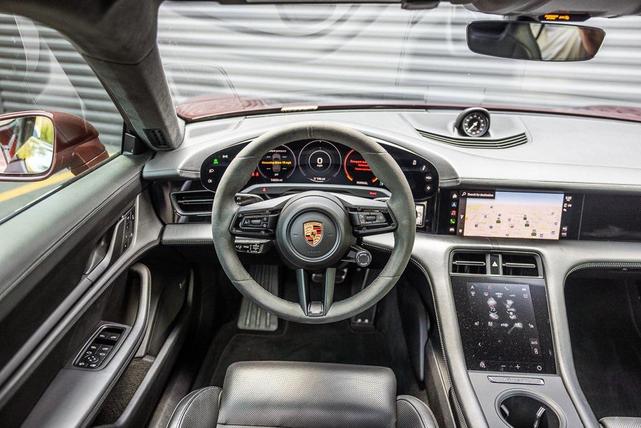 Photo of 2022 Cherry Metallic Porsche Taycan