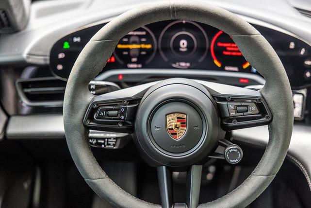 Photo of 2022 Cherry Metallic Porsche Taycan