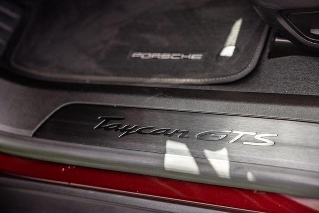 Photo of 2022 Cherry Metallic Porsche Taycan
