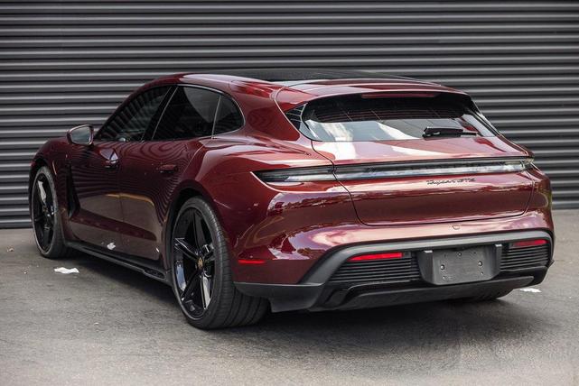 Photo of 2022 Cherry Metallic Porsche Taycan