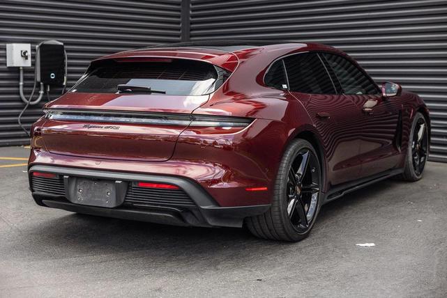 Photo of 2022 Cherry Metallic Porsche Taycan