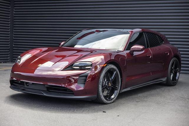 Photo of 2022 Cherry Metallic Porsche Taycan
