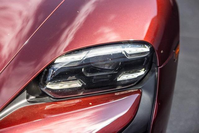 Photo of 2022 Cherry Metallic Porsche Taycan
