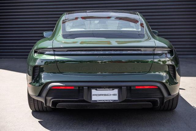 Photo of 2025 Oak Green Metallic Neo Porsche Taycan