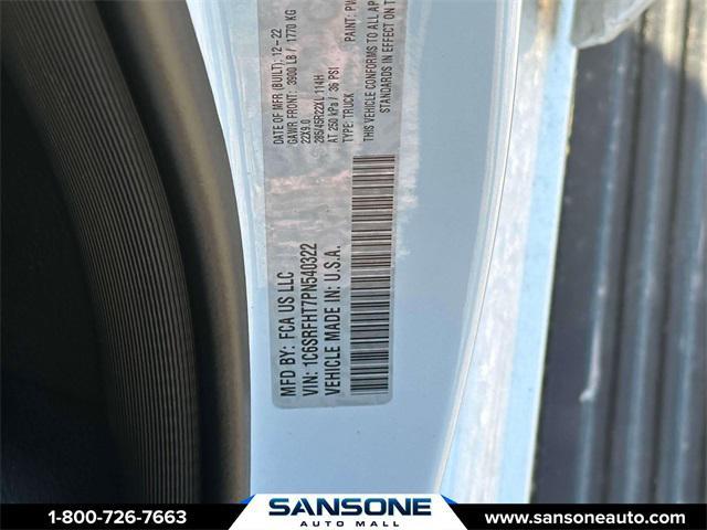 Photo of 2023 Bright White Clearcoat RAM 1500