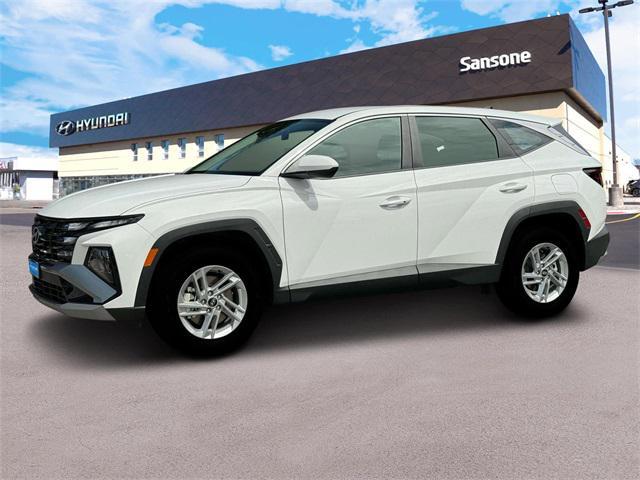 Photo of 2025 Serenity White Pearl Hyundai TUCSON