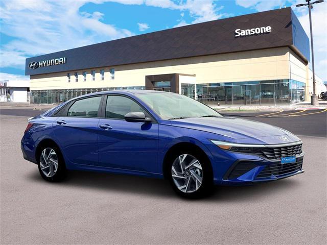 Photo of 2025 Intense Blue Hyundai ELANTRA